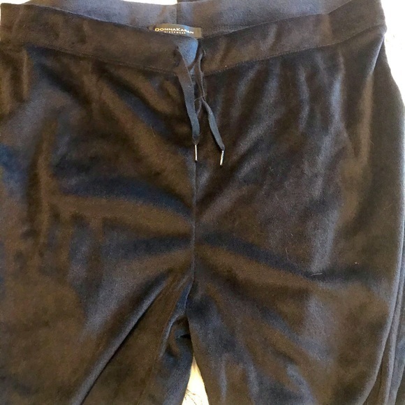 Donna Karan Pajama Velour Pants XL EUC - Picture 4 of 7